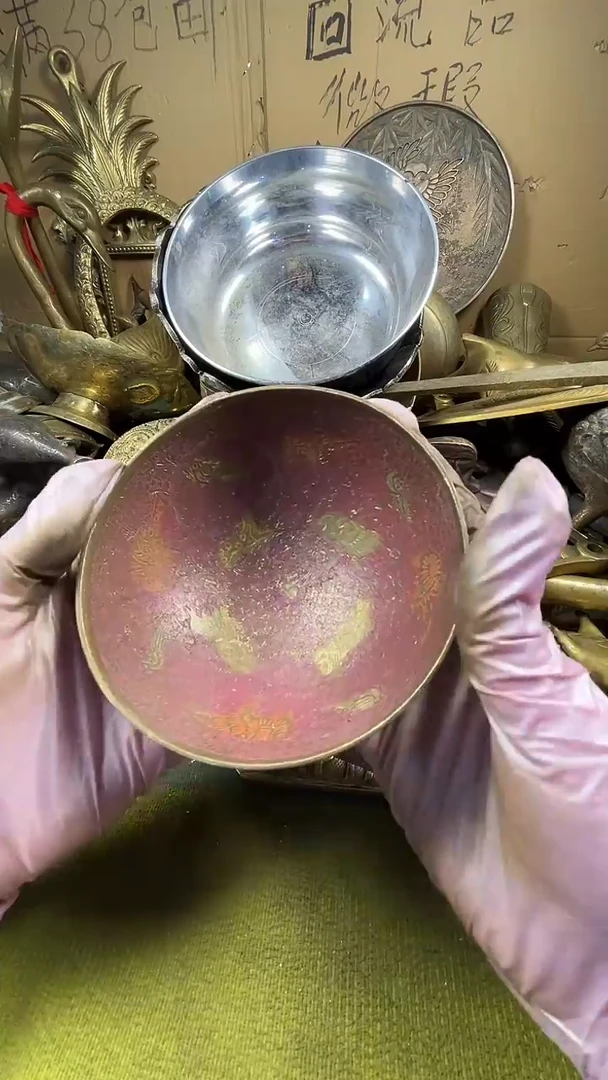 胡*森亿锦铜回流铜器摆件33