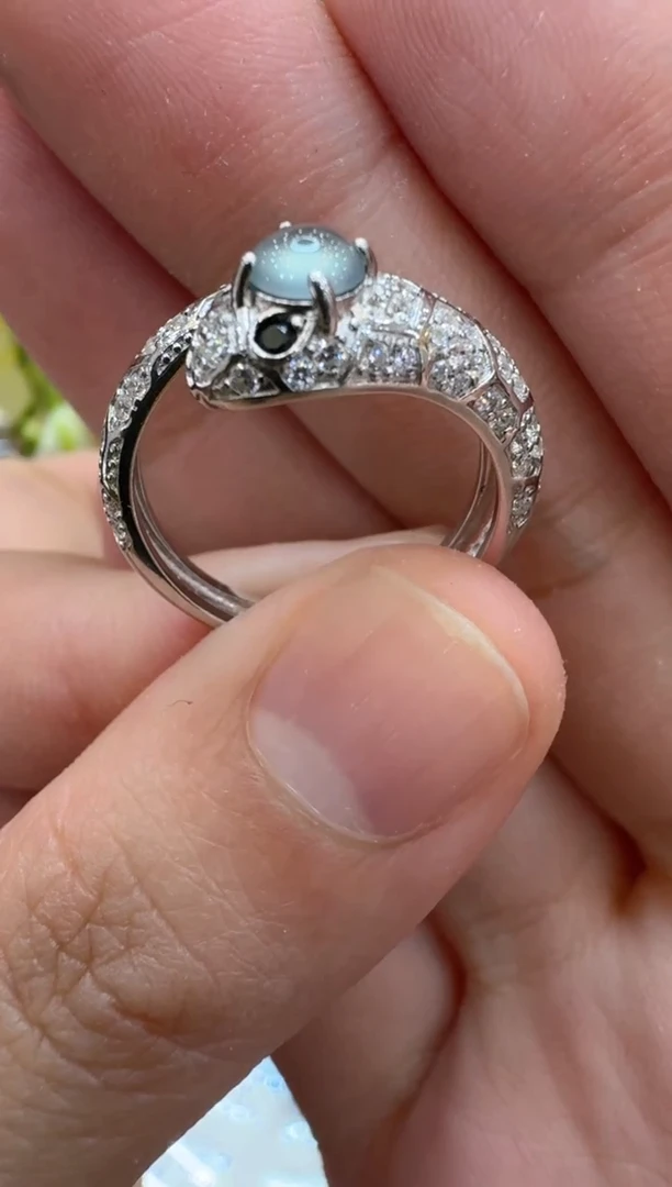 【闪购商品】翡翠戒指银S925镶嵌多样性团购发一件