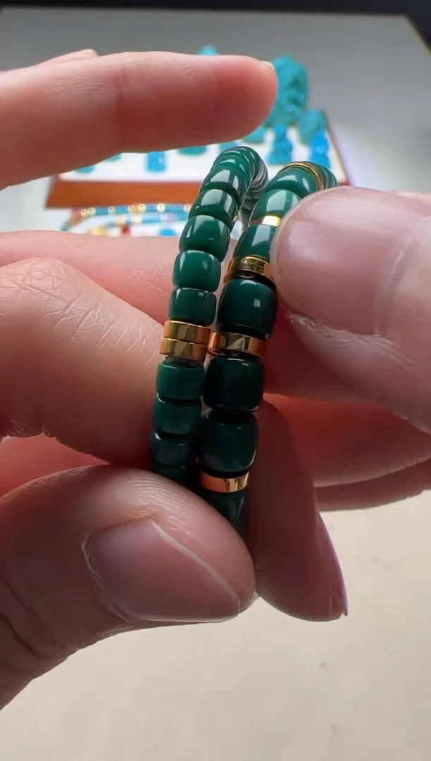 【闪购商品】绿松石手串手串未镶嵌手串手串