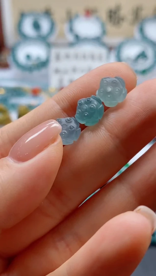 定制翡翠未镶嵌0315577062（小莲花）