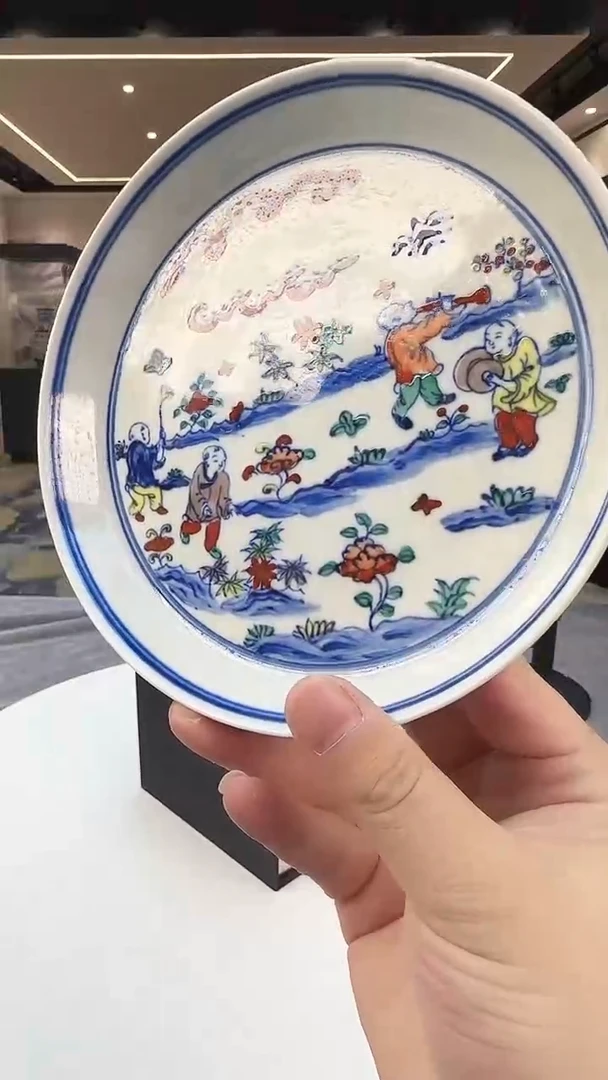 瓷片景德镇陶瓷摆件O10