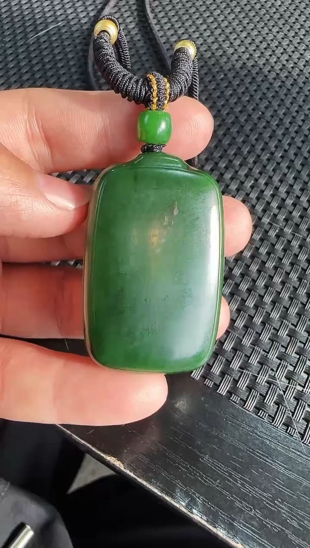 【闪购商品】和田玉吊坠未镶嵌无事牌吊坠