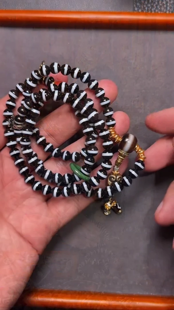 非金属无原子专属药师108手串0.6细线