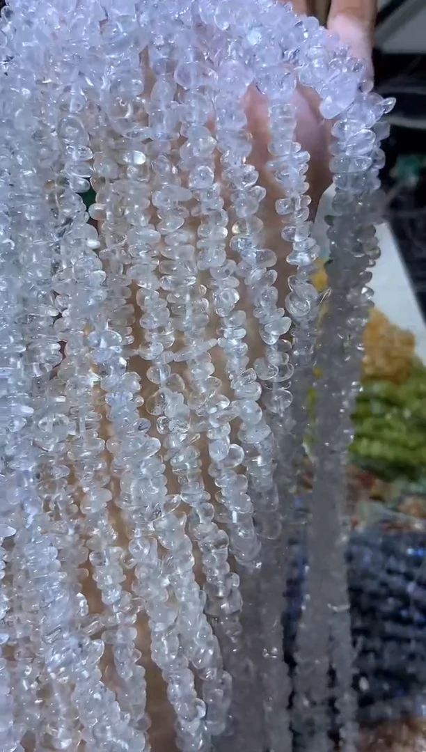 水晶珠宝半成品未镶嵌白水晶