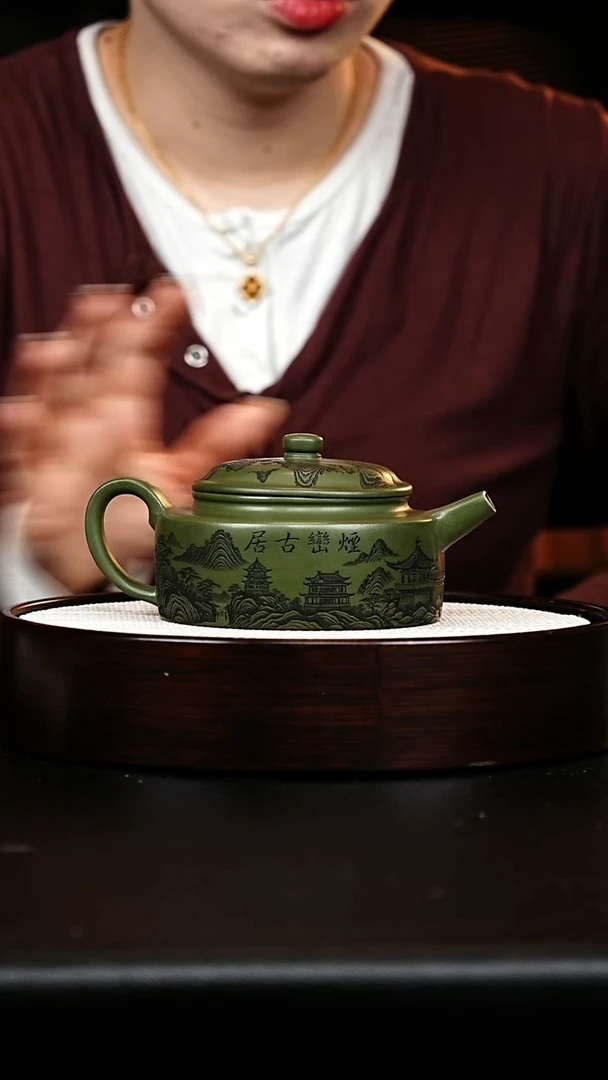 茶壶紫砂汉瓦壶