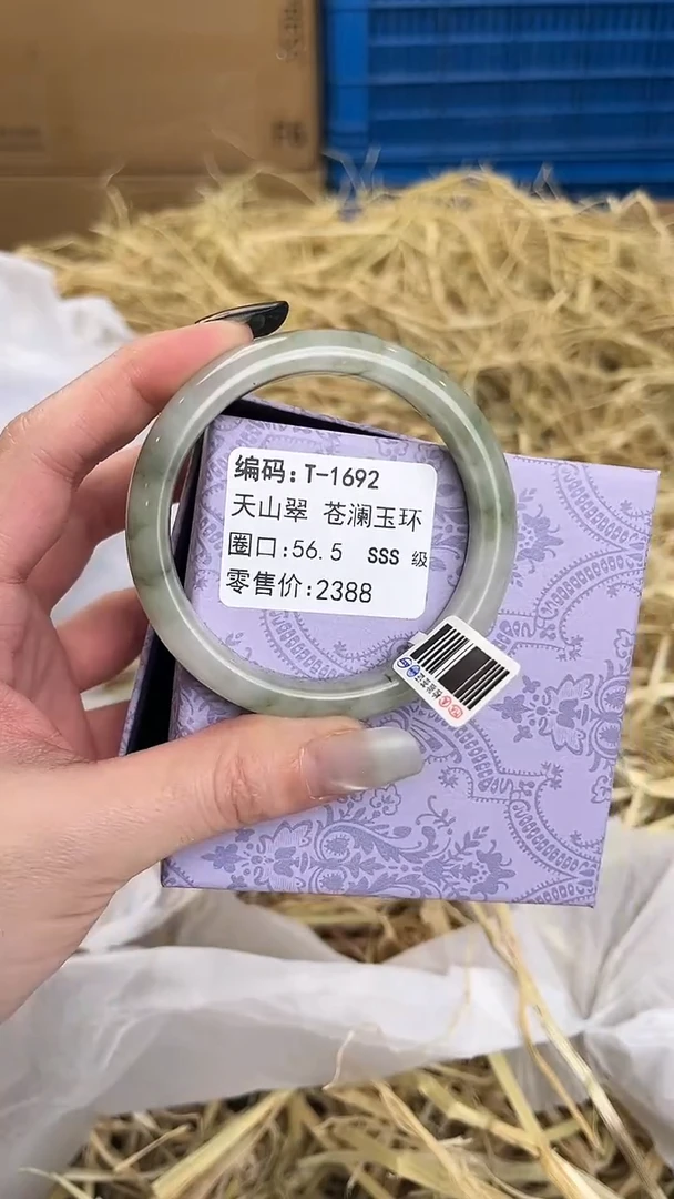 未镶嵌手镯石英质玉T-1692