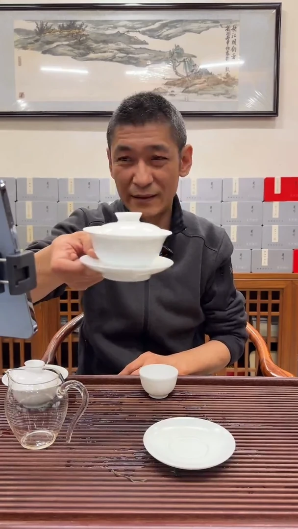 元宝老苏同款盖碗（景德镇全手工）