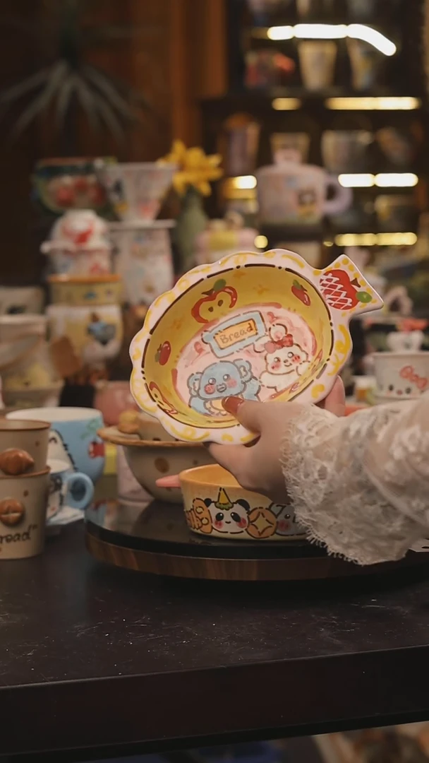 景德镇釉下彩绘设计师款式陶瓷