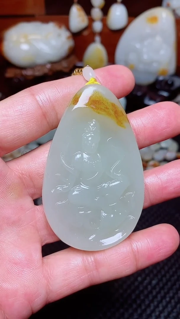 未镶嵌和田玉挂件1***601