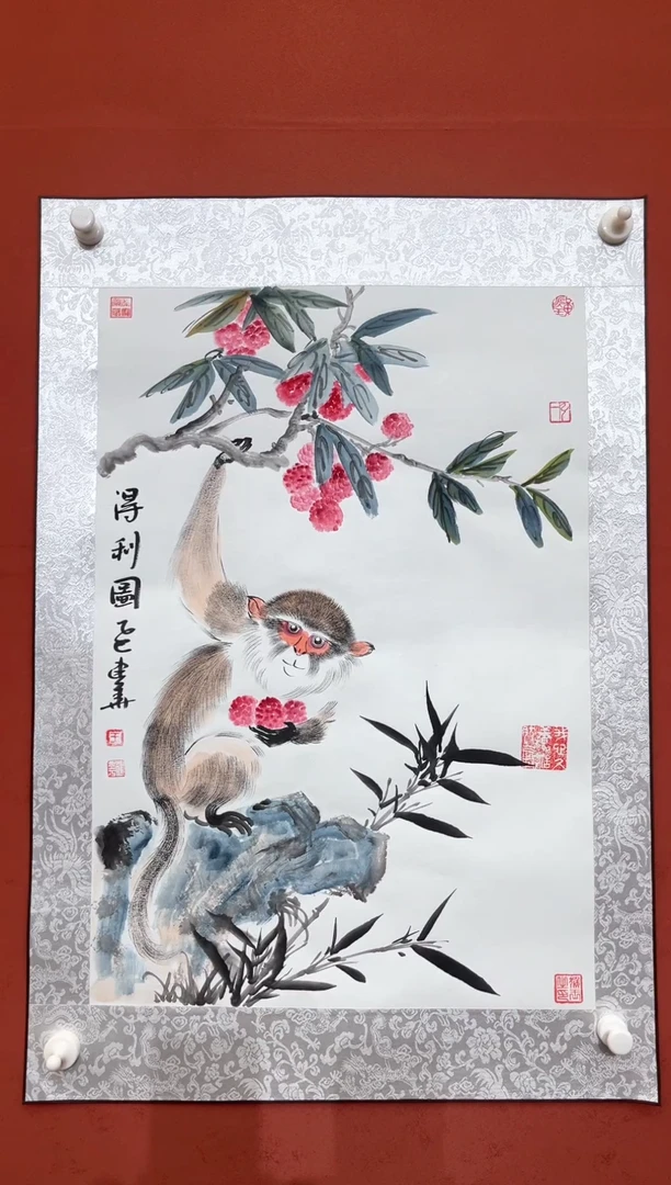 国画王建华老师现场创作 52