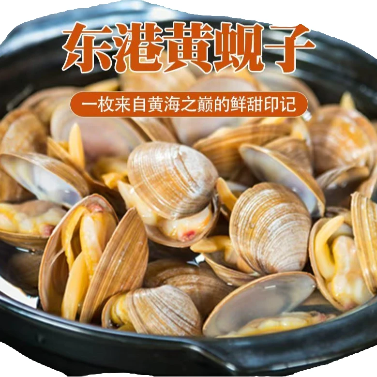 丹东大黄蚬子4斤（18-23头/斤）95%无沙  京东  鲜活  发货