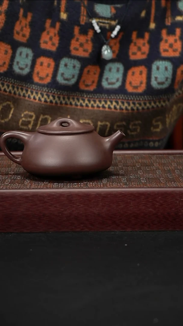 茶壶紫砂lcc紫泥景舟满瓢350cc