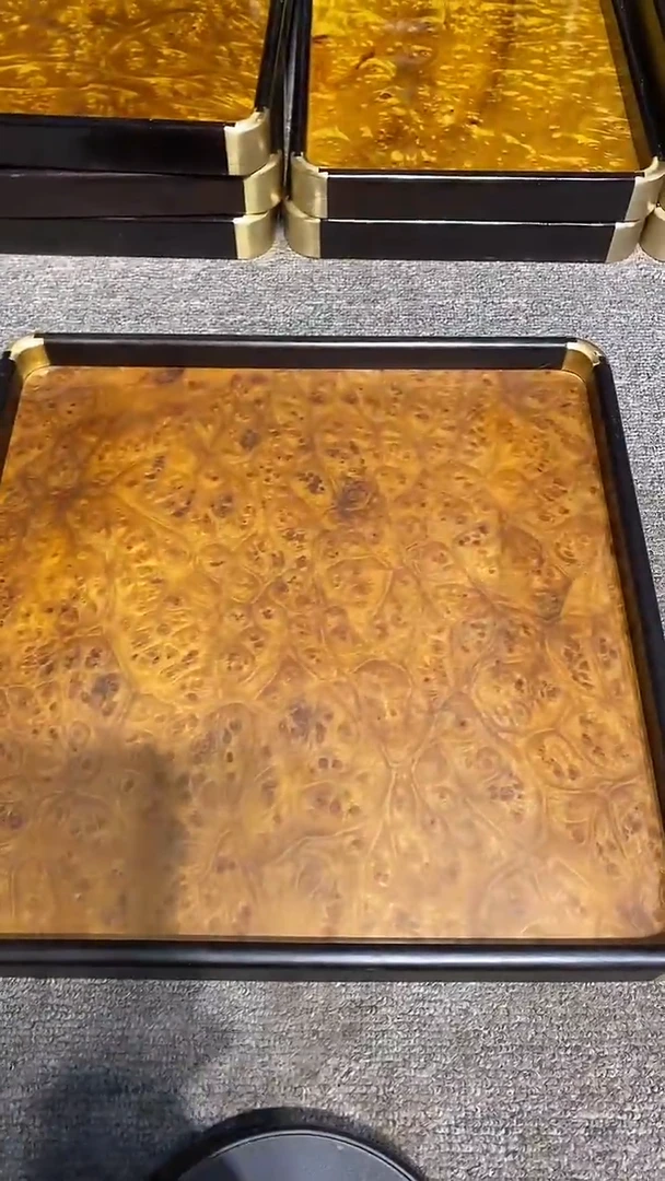 木木雕款一**水大茶盘一个