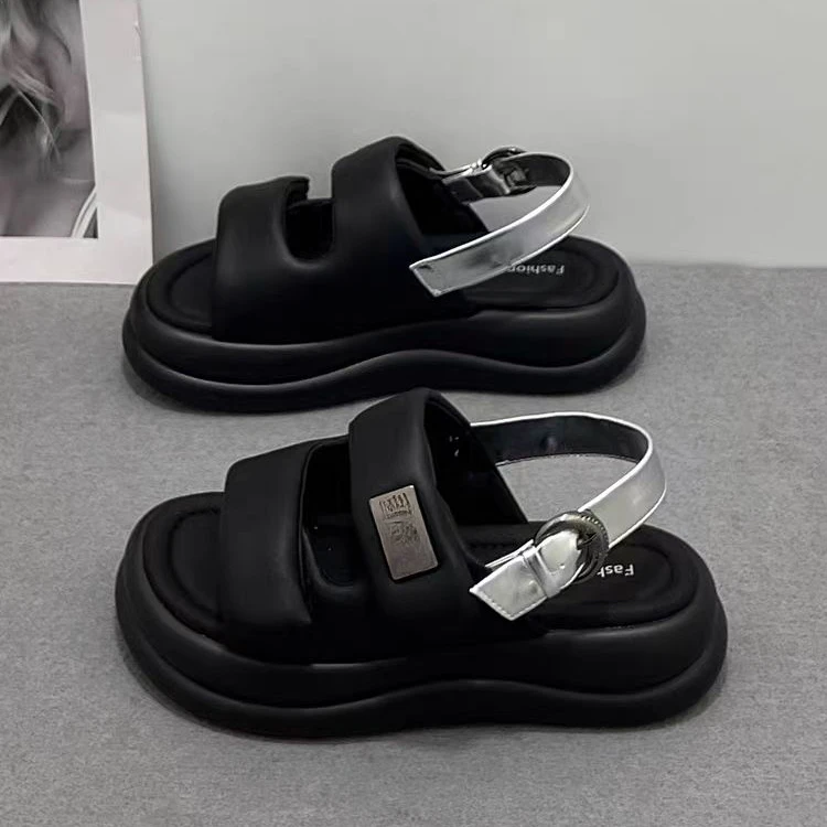 2025新款夏季休闲舒适女士简约休闲凉鞋2059