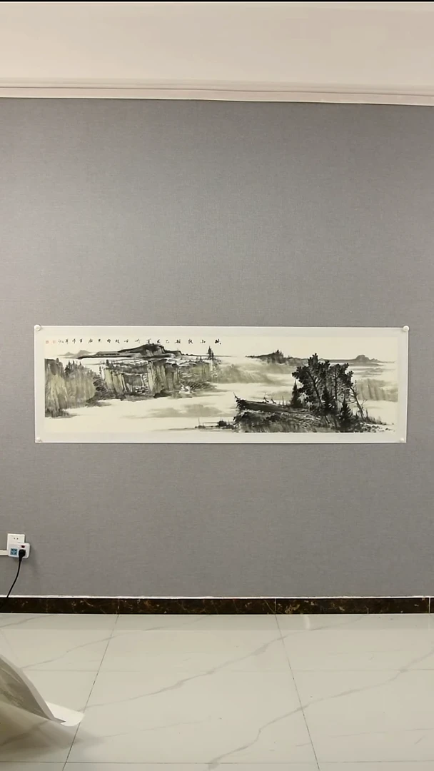 国画李老师-山水-8平尺条-06