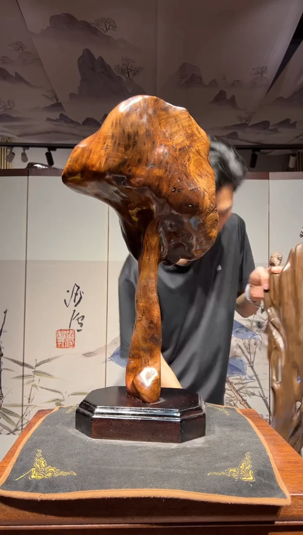 乌木类木质文玩艺术摆件