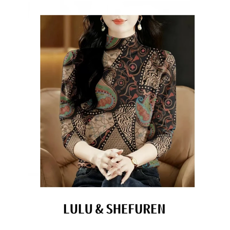 【精品妈妈】2025新款进口【百灵鸟】气质减龄女装上衣