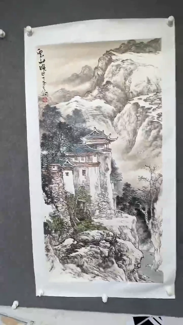 国画李纲-8平尺-国画作品