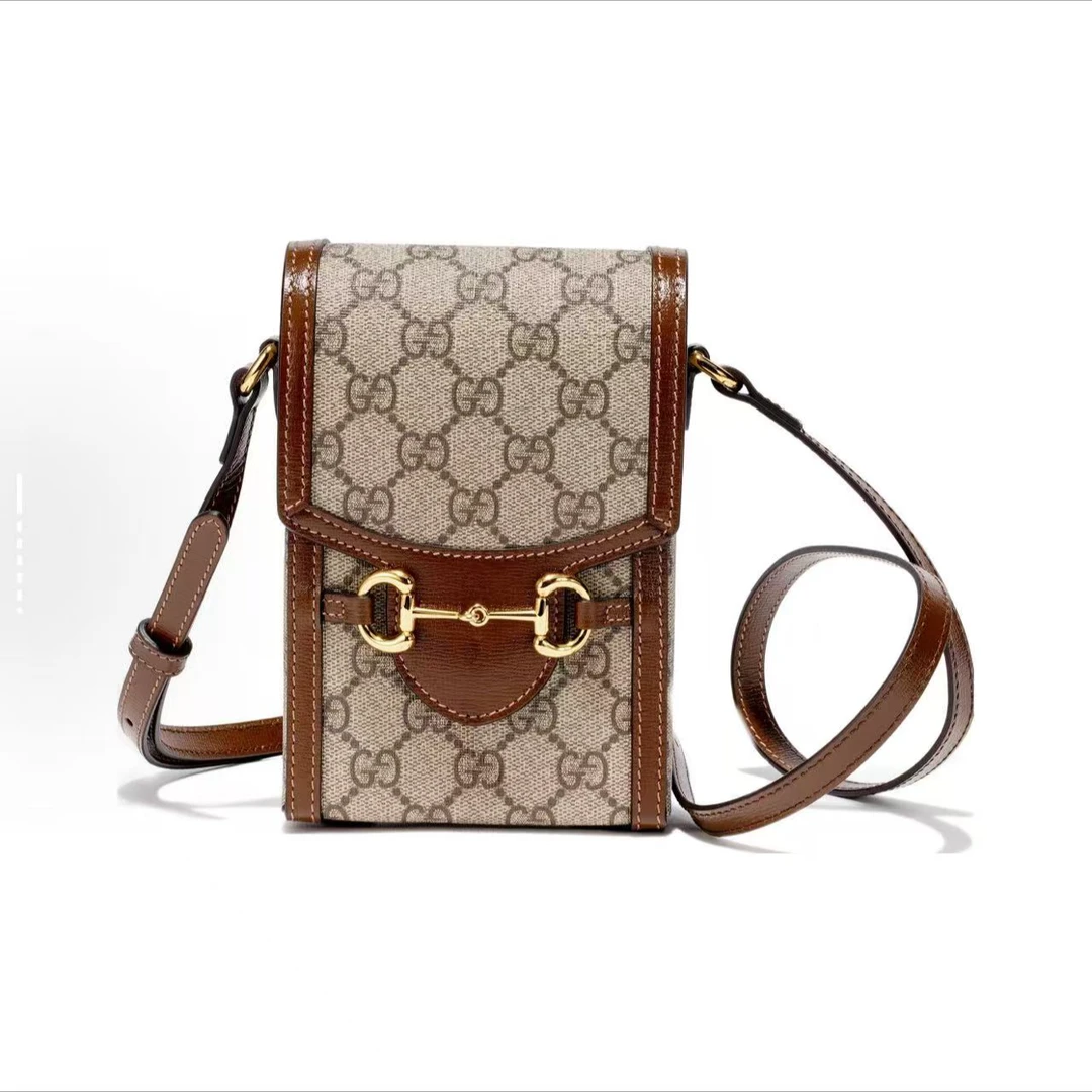 99新  古驰1955马衔扣帆布包