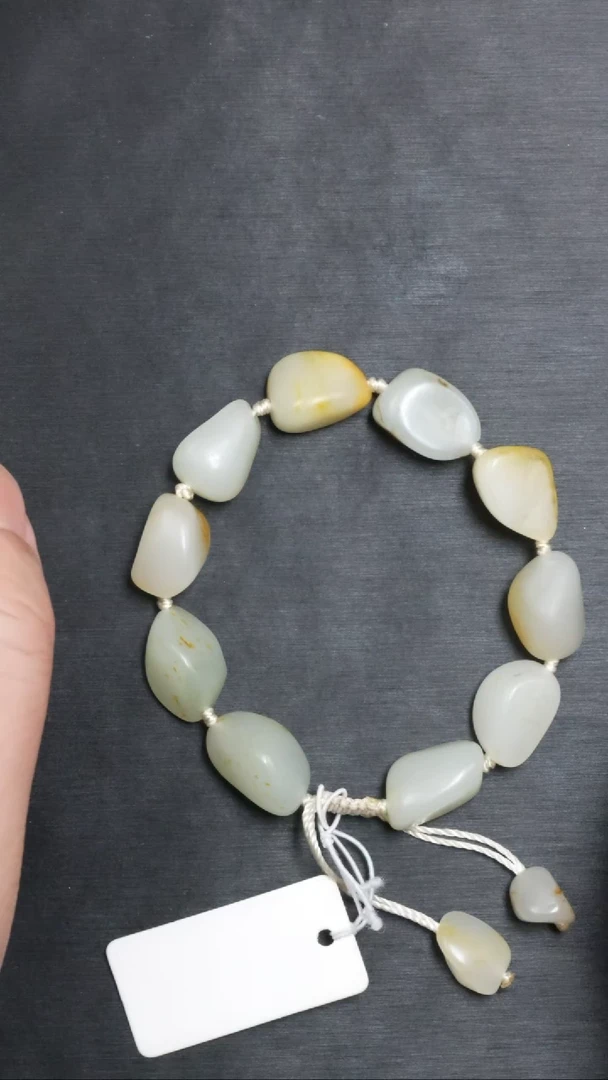 【闪购商品】和田玉手链未镶嵌和田玉原石