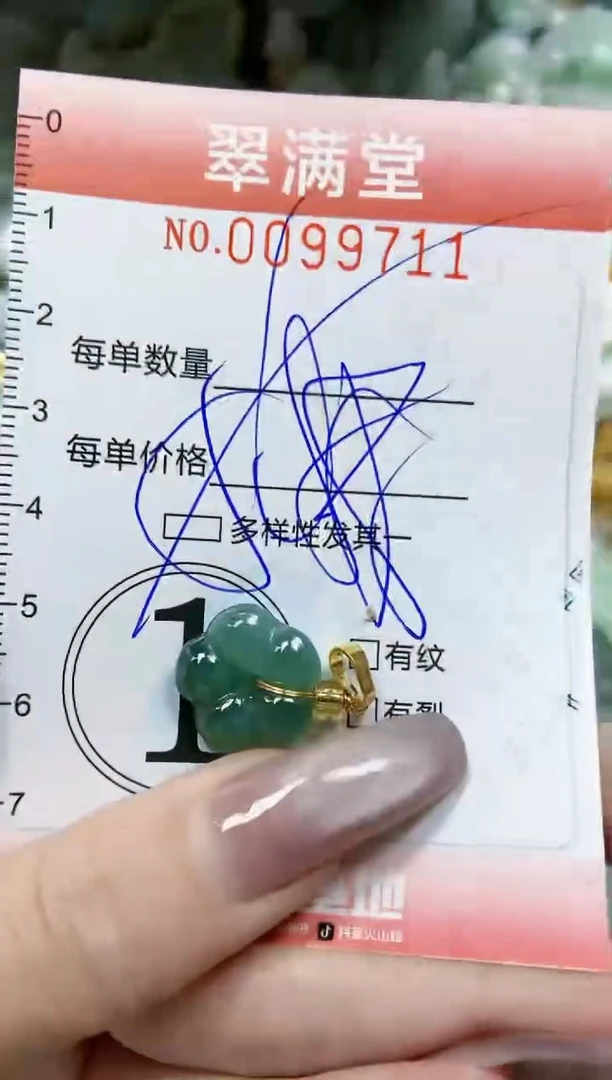 【闪购商品】翡翠颈饰未镶嵌闪购0099711多样性发其一