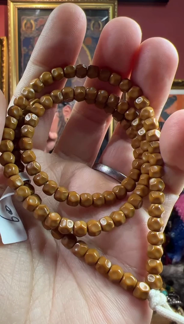 橄榄核手串75号  橄榄核脖挂套装ylp6.0mm