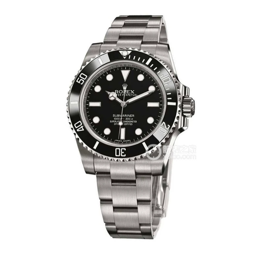 95新 Rolex/劳力士 潜航者114060-0002无历黑水鬼 18年全套