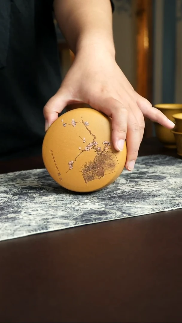 茶杯紫砂20号宜兴紫砂原矿作品100克
