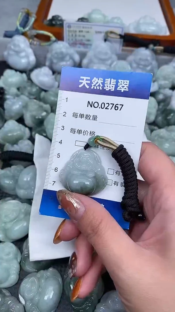 颈饰未镶嵌翡翠纯天然A货翡翠2767