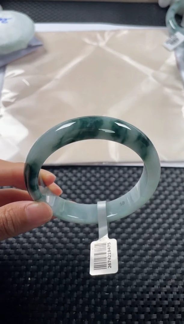 未镶嵌手镯翡翠基地发货H 9477 58+