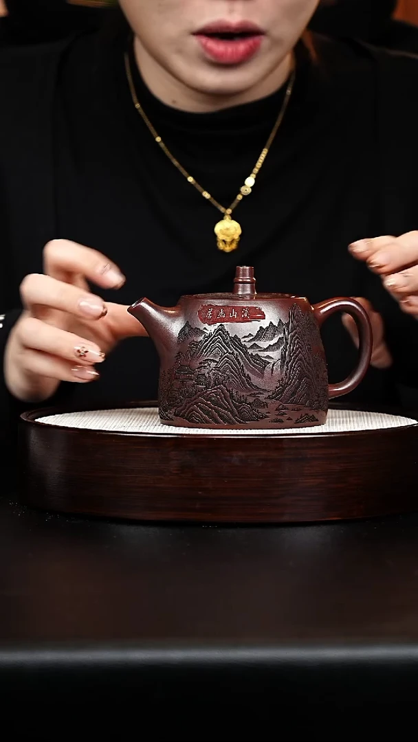 茶壶紫砂汉铎壶