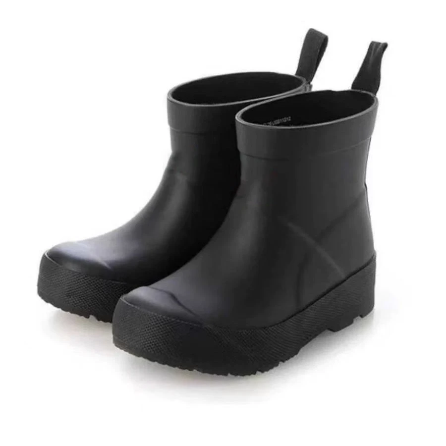 雨鞋防滑时尚短筒防水胶鞋雨靴儿童款雨鞋男女童户外鞋E757