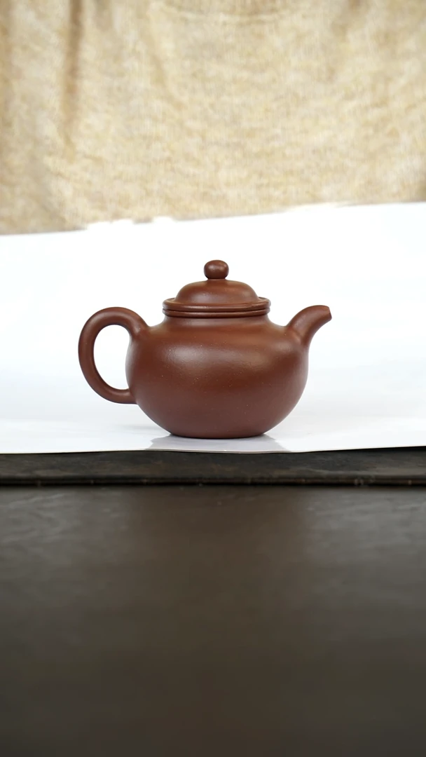 茶壶紫砂壶小生全手掇球300cc底槽青