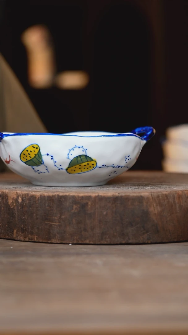 瓷片景德镇高温釉下彩（食品级）