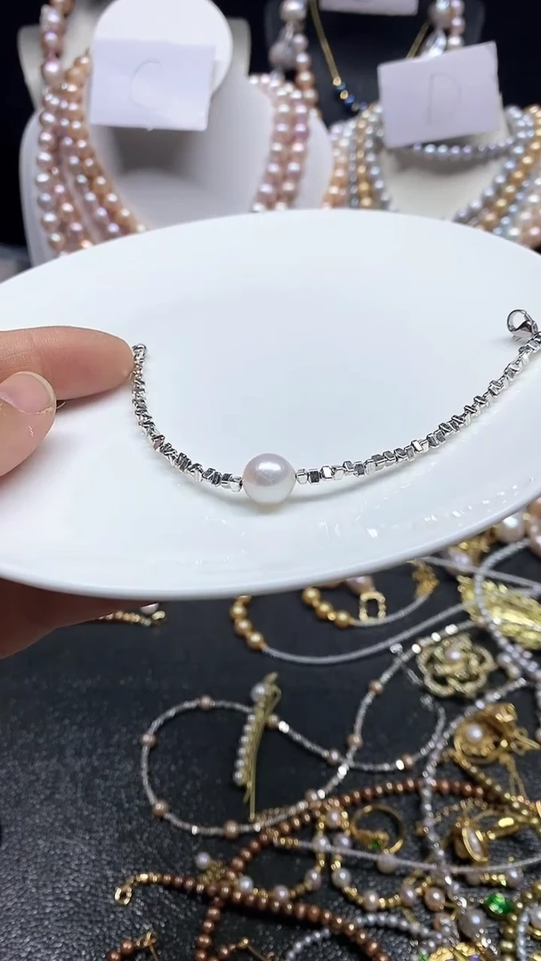 【闪购商品】淡水珍珠手链未镶嵌多人