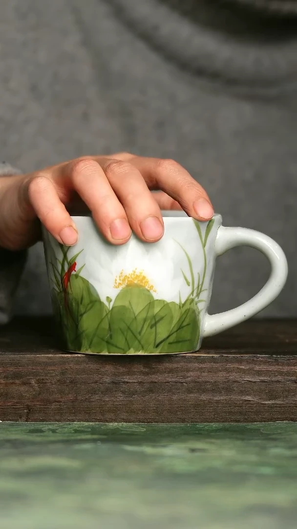 【闪购商品】青诗集手工手绘瓷器