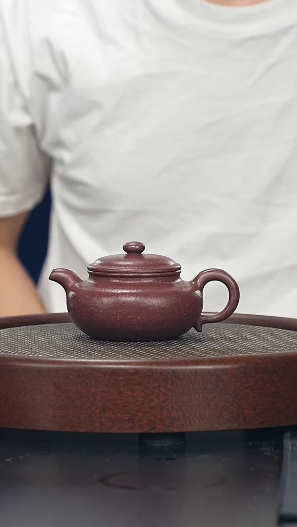 茶壶紫砂全手工微微瑕-504