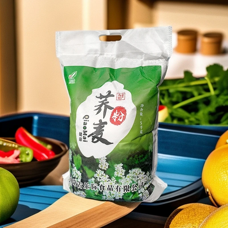 【精品纯荞麦面粉】内蒙古健康粗粮补充膳食纤维饱腹感强营养粗粮