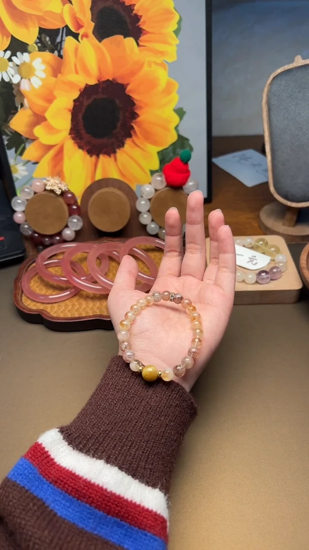 未镶嵌手串水晶1