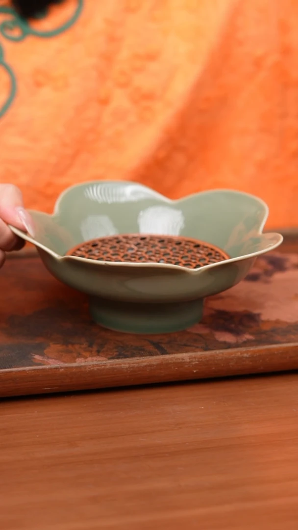 【闪购商品】暗香疏影/青瓷花语壶承/