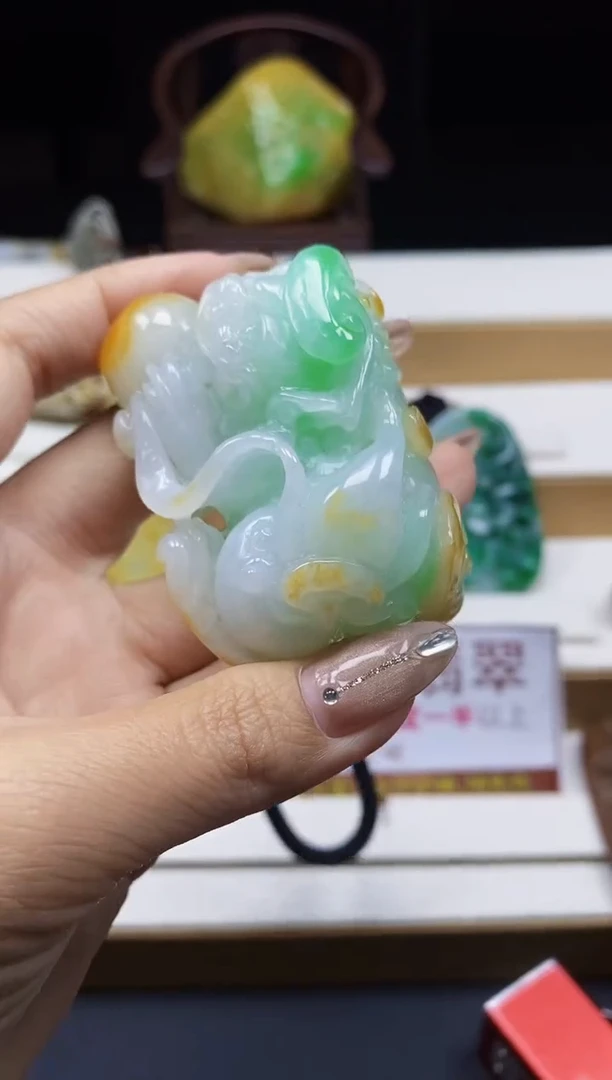 定制翡翠未镶嵌翡翠A货