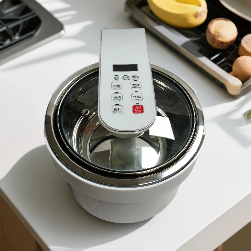 TS1836 多功能2.5升可视直筒无涂层内胆电饭煲（500瓦）微瑕疵