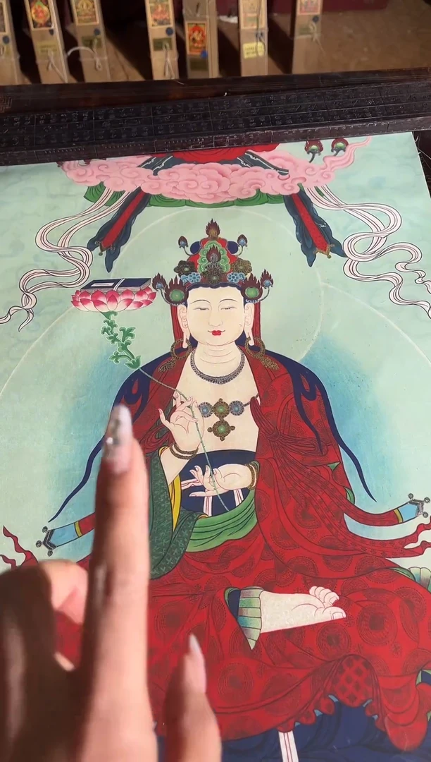 卷轴画东东唐卡tk160