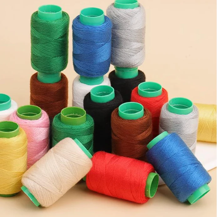 【3卷白3卷黑4卷彩色】耐拉扯不掉色缝纫手动diy线水洗无忧线