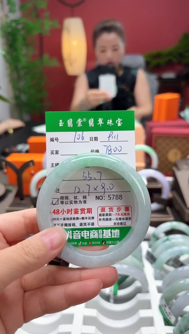未镶嵌手镯翡翠翡翠106