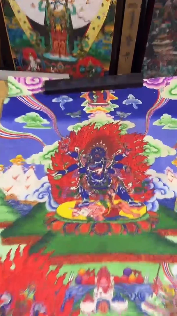 卷轴画卷轴唐卡商品
