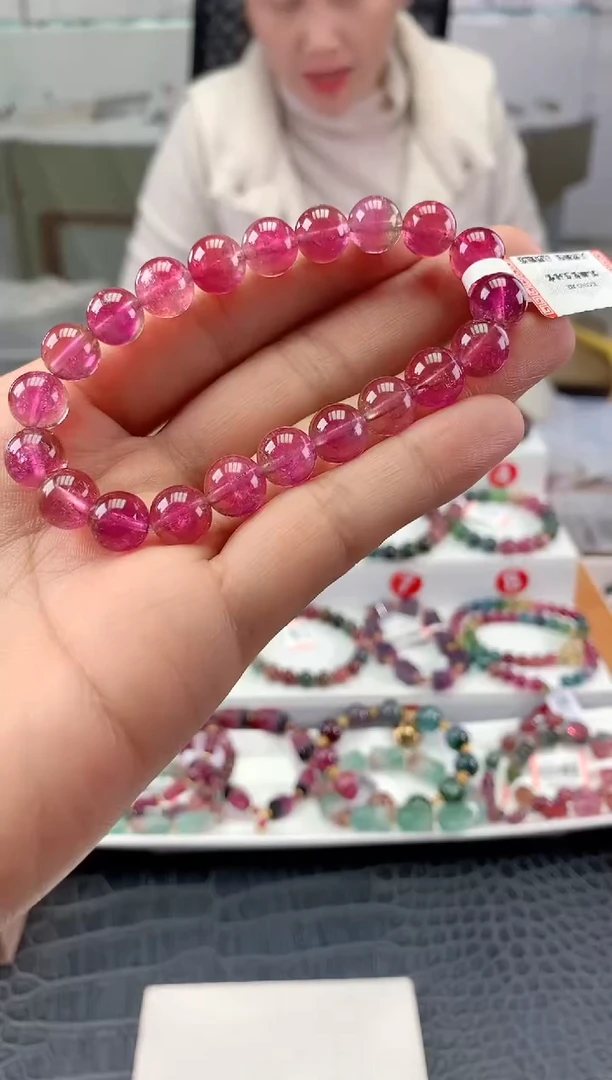 未镶嵌手串碧玺 多样性发一条
