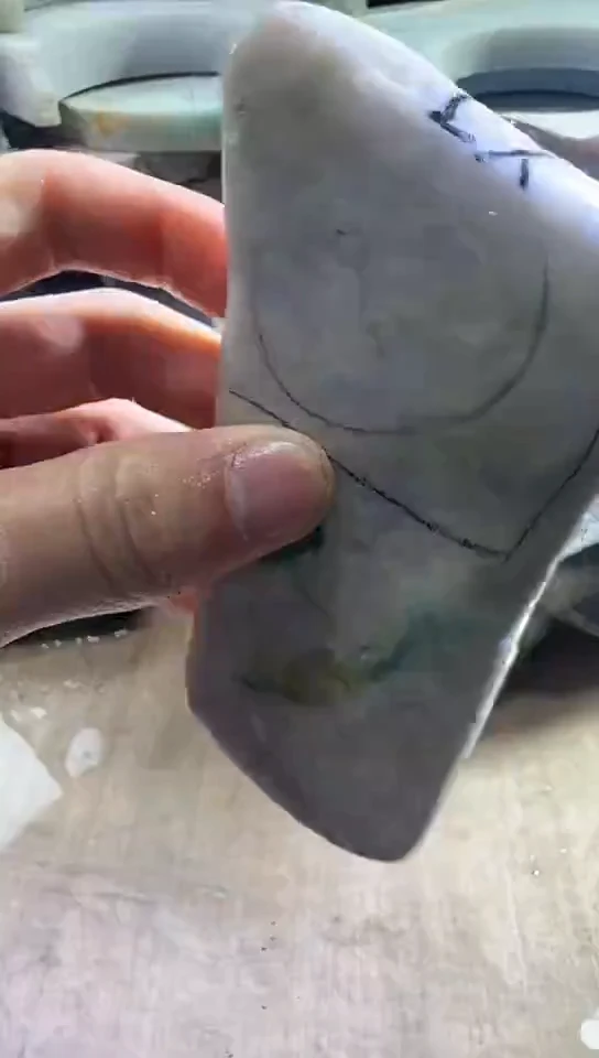 裸石翡翠缅甸翡翠A货花71