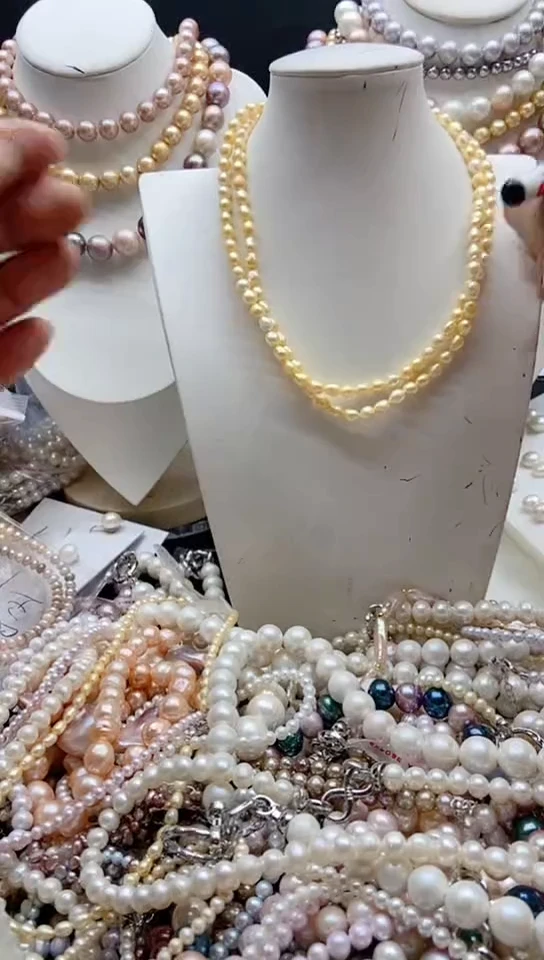 淡水珍珠未镶嵌颈饰1