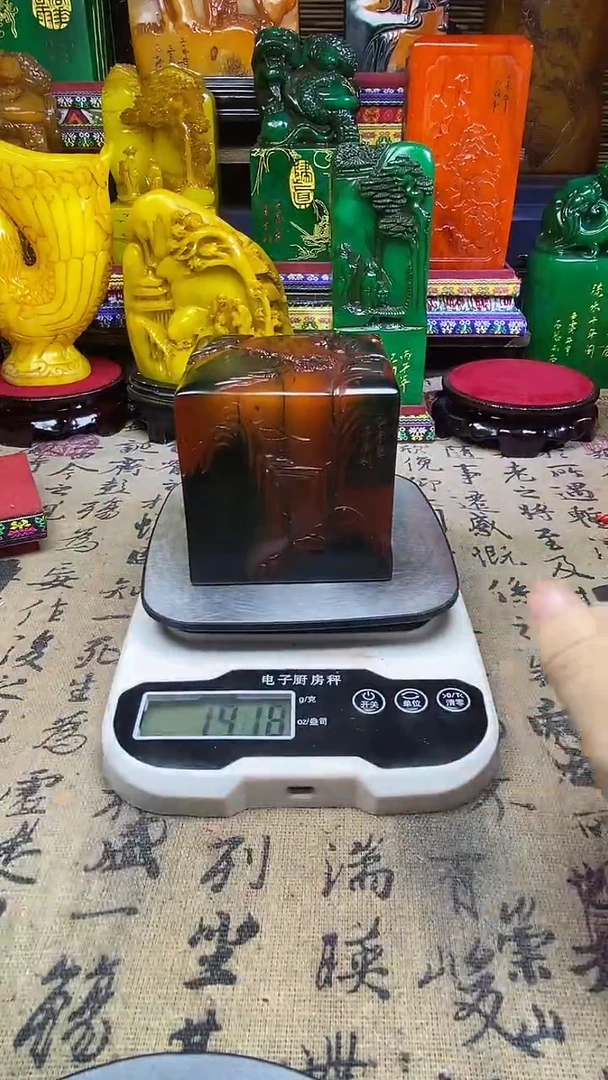 寿山石印石纯天然篆刻石料